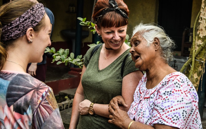 Michelle from Realex gets to know Shefali one of the long term residents of FOKE.